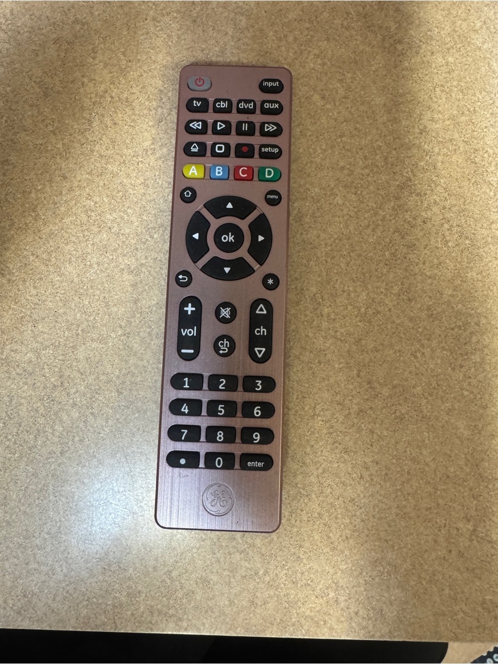GE Universal Remote Control Model 32934 7252